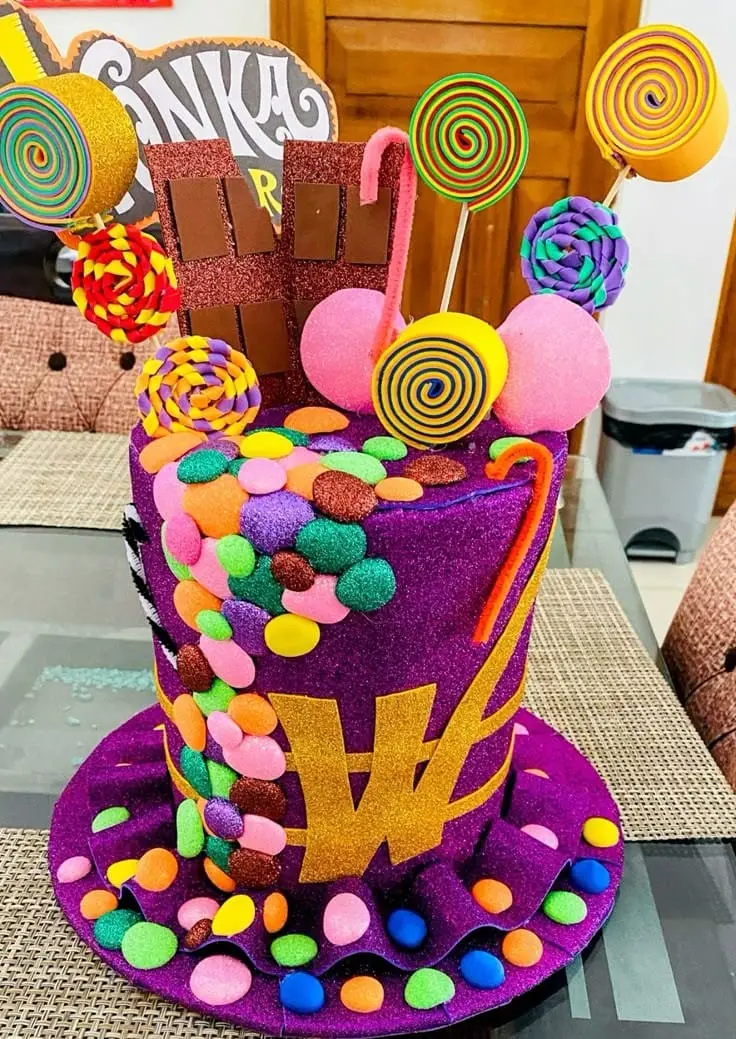 Idea de sombrero loco. Foto: Pinterest.