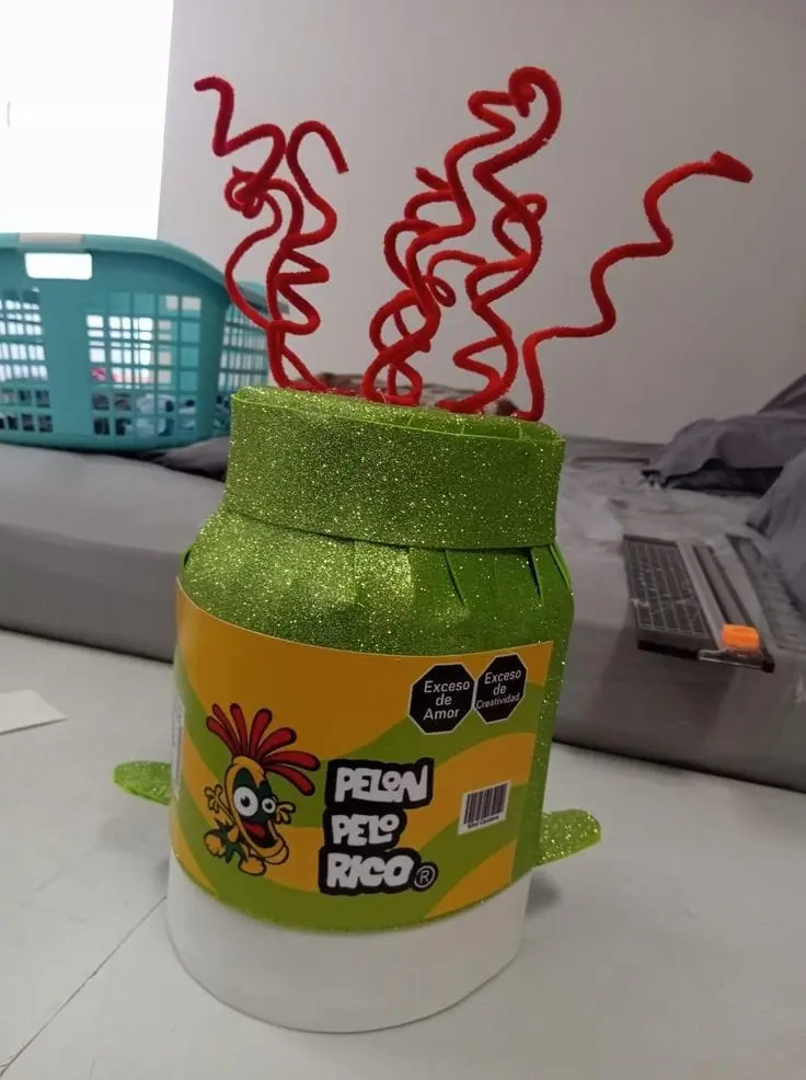 Idea de sombrero loco. Foto: Pinterest.