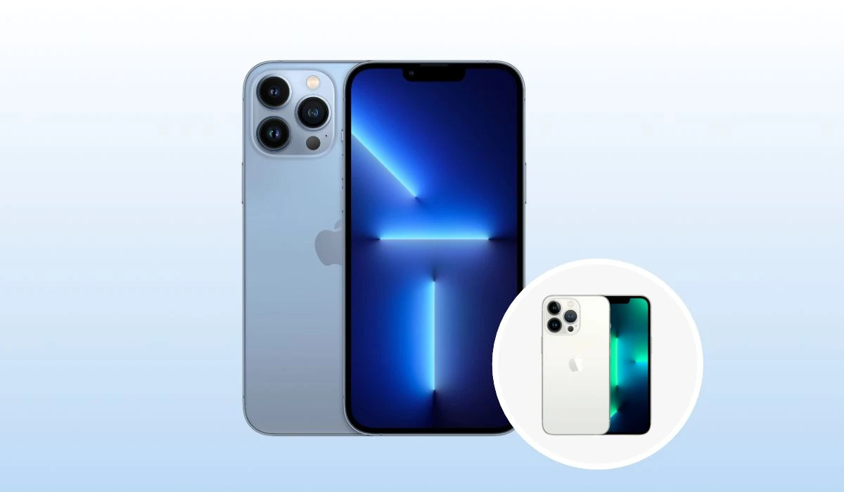 iPhone 13 Pro VS Pro Max. Foto: Cortesía