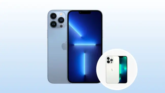 iPhone 13 Pro VS Pro Max. Foto: Cortesía