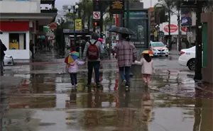 Mario dejará lluvias fuertes en Baja California hoy