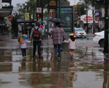 Baja California espera lluvias fuertes por remanentes de tormenta Juliette