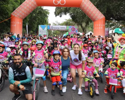 Éxito rotundo en la "Clásica Ciclista Infantil Luz Daniela Gaxiola" en Culiacán