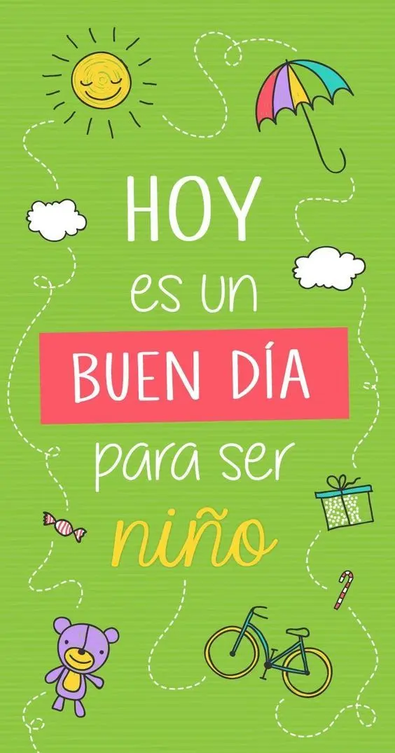 Frases de buenos días del Día del niño