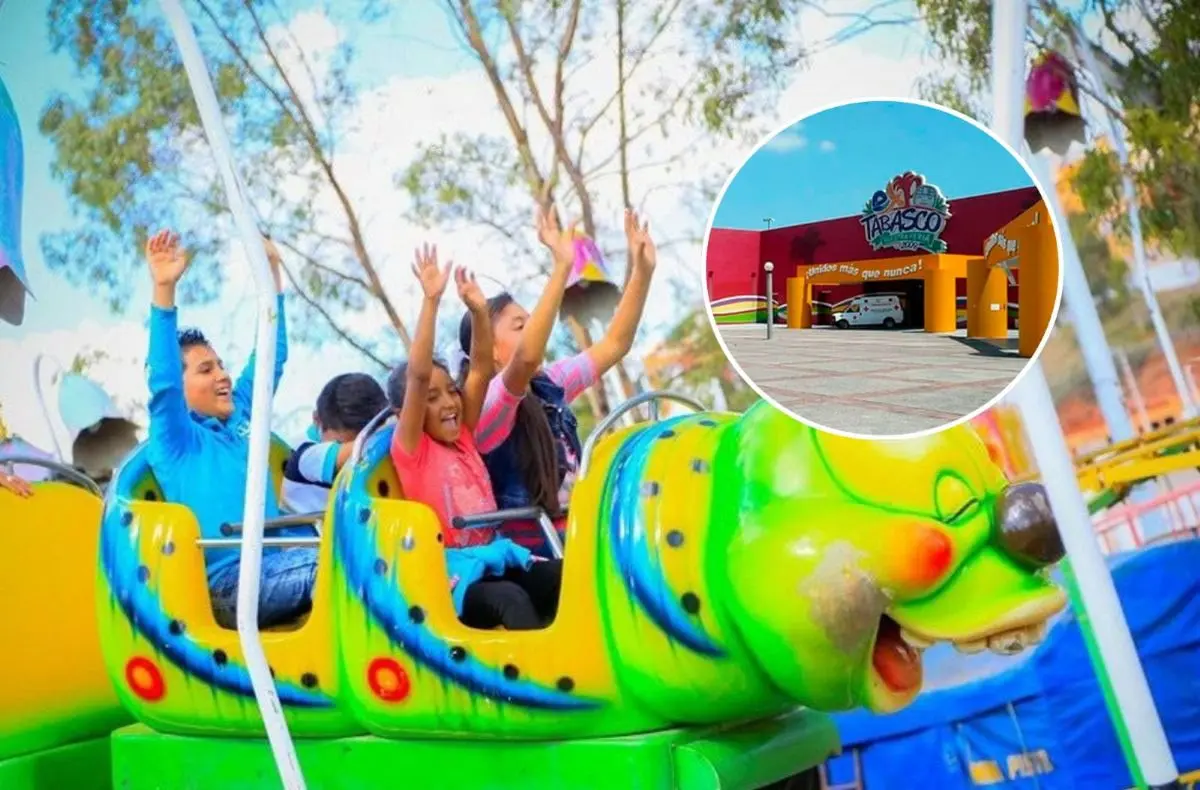 Juegos mecánicos gratis por el Día del Niño en la Feria de Tabasco 2025