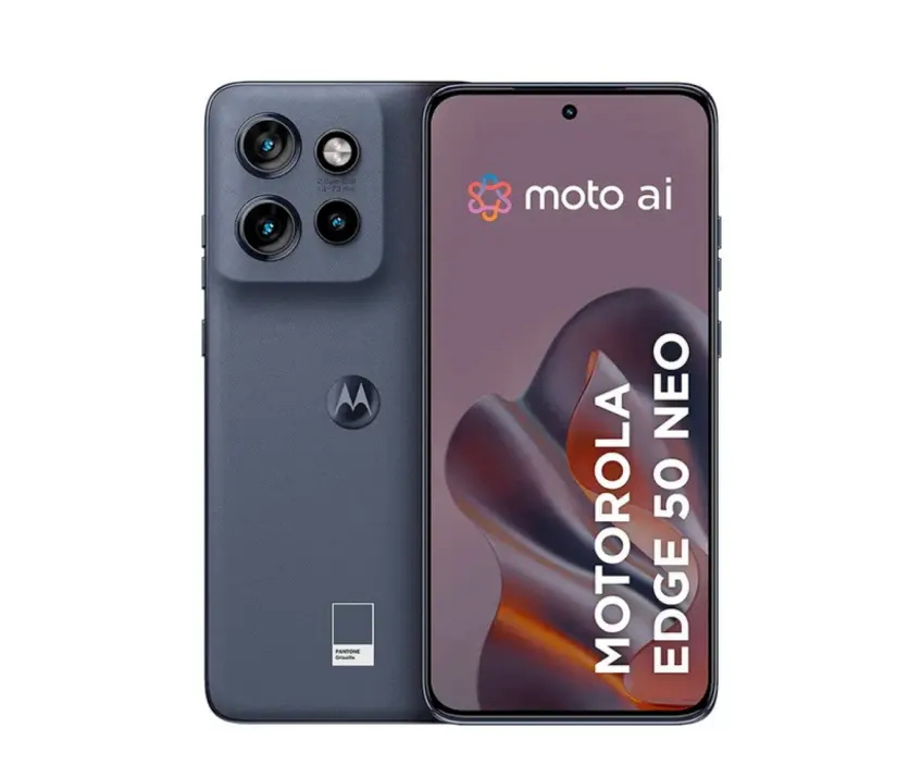 Motorola Edge 50 Neo incluye pantalla OLED de 6,3 pulgadas. Foto: Cortesía