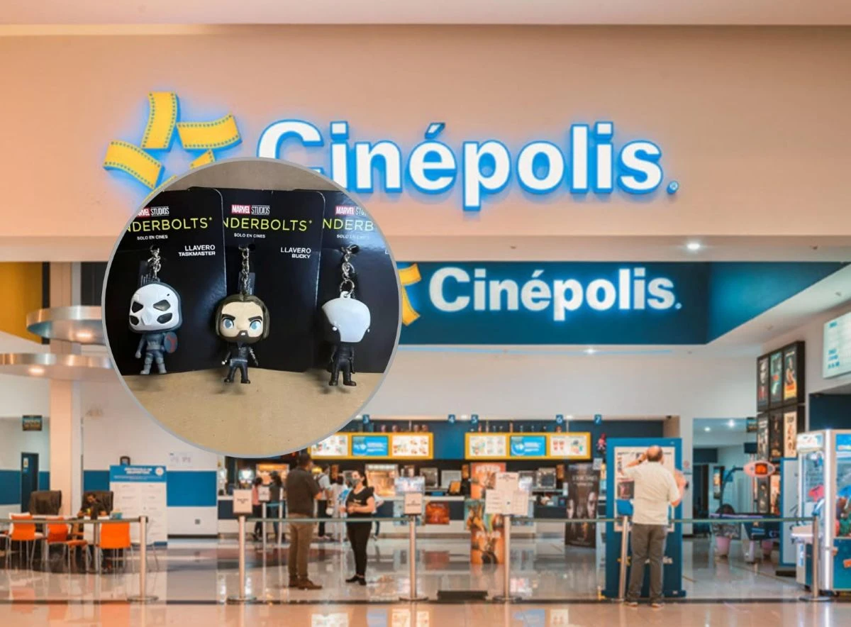 En estas sucursales de Cinépolis están disponibles llaveros de Thunderbolts. Foto: Cortesía