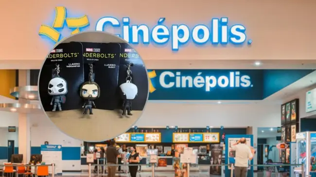 En estas sucursales de Cinépolis están disponibles llaveros de Thunderbolts. Foto: Cortesía
