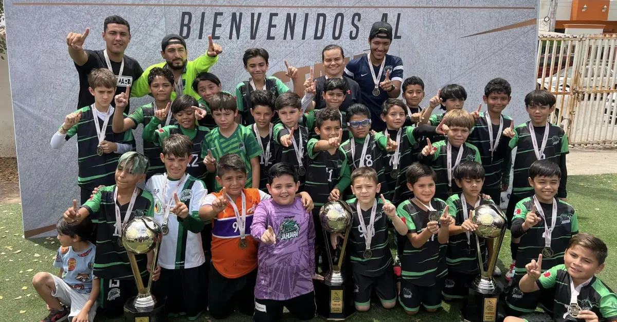 Niñas y niños de Culiacán, La Cruz y Escuinapa brillan en el Torneo Estatal Infantil de Futbol 7