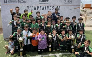 Niñas y niños de Culiacán, La Cruz y Escuinapa brillan en el Torneo Estatal Infantil de Futbol 7