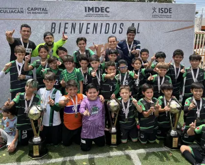 Niñas y niños de Culiacán, La Cruz y Escuinapa brillan en el Torneo Estatal Infantil de Futbol 7