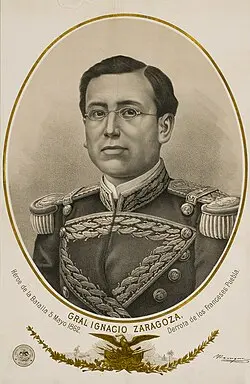 General Ignacio Zaragoza quien logro la victoria de la Batalla de Puebla Foto: Wikipedia