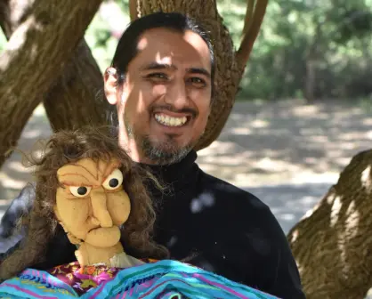 Iván Camargo es el titiritero de Culiacán que viaja por el mundo y construye paz