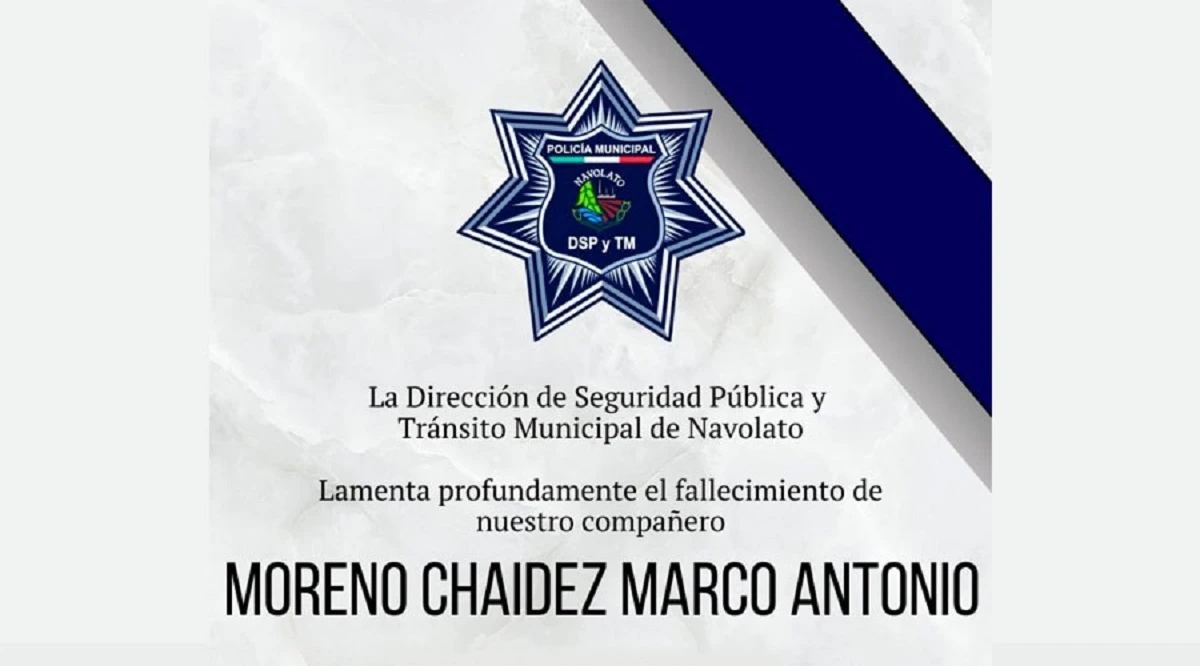 Se conmemora la memoria del oficial. Foto: Seguridad Pública