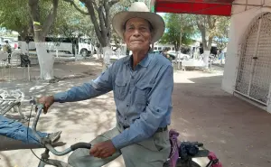 Ciclista de 89 años, José Hernández pedalea con el alma en Villa Juárez Navolato