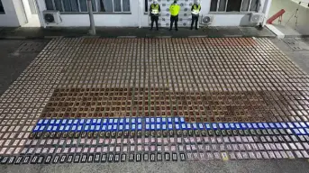 Aseguran casi dos toneladas de cocaína en Colombia dentro de contenedor con destino a Ensenada, Baja California