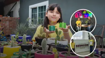 Camila Monserrat, sigue sembrando sueños y cosechando éxitos con sus macetas únicas en Culiacán