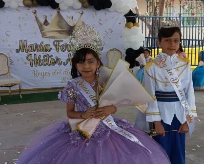 Día del Niño 2025: Alegre coronación en la Primaria Nissan 64 de Culiacán