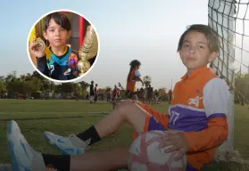 El fútbol corre por sus venas: Desde los 3 años, en Culiacán Dylan Matteo vive el deporte rey con tenacidad y pasión