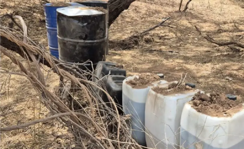 En Sinaloa, aseguran centros de materiales químicos para drogas