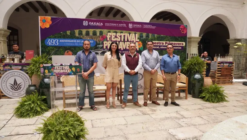 Aprovecha las actividades de este miércoles 30 de abril en el Festival Primavera. Foto: Secretaría de Turismo de Oaxaca de Juárez.