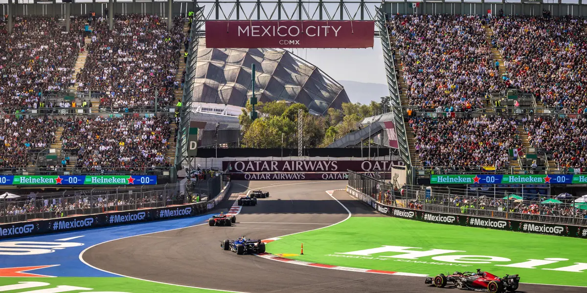 El Gran Premio de México seguirá en la F1 hasta 2028. Foto: Gran Premio de México