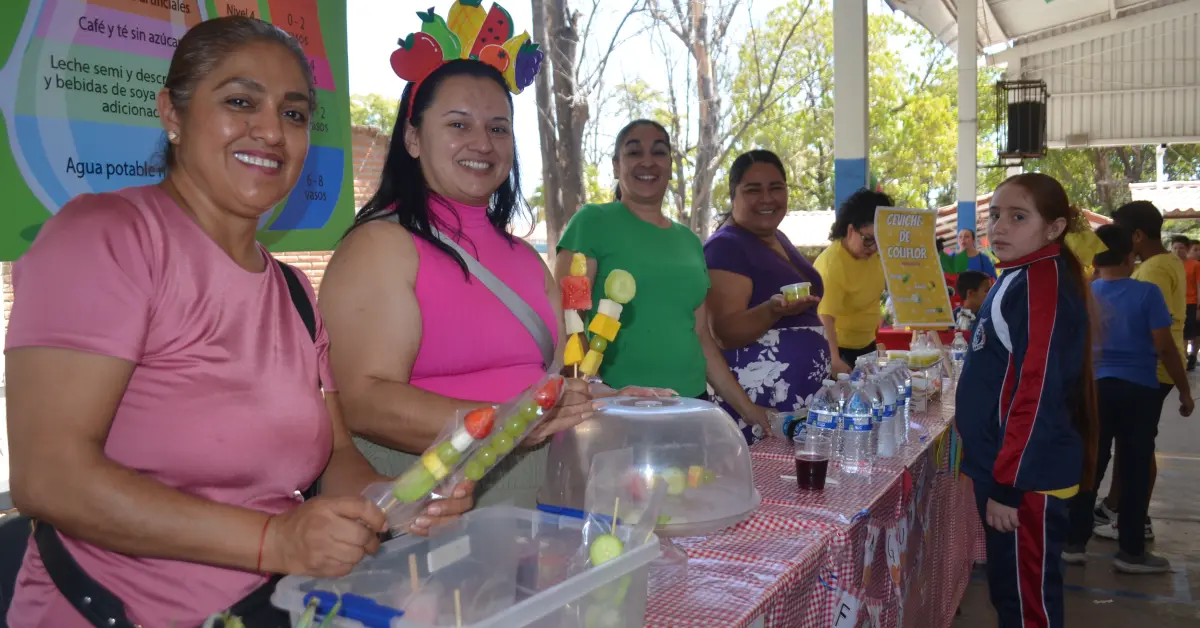 En la primaria ‘Prof. Josué R. Díaz’ en Culiacán siembran la semilla de una vida sana y feliz