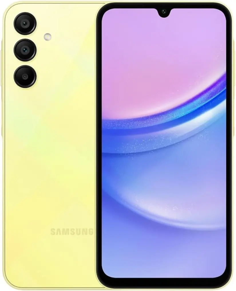 Samsung Galaxy A15 con cámara trasera de 50 megapíxeles. Foto: Cortesía