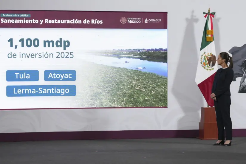 Gobierno de Sheinbaum invertirá 186 mil mdp para fortalecer suministro de agua en México