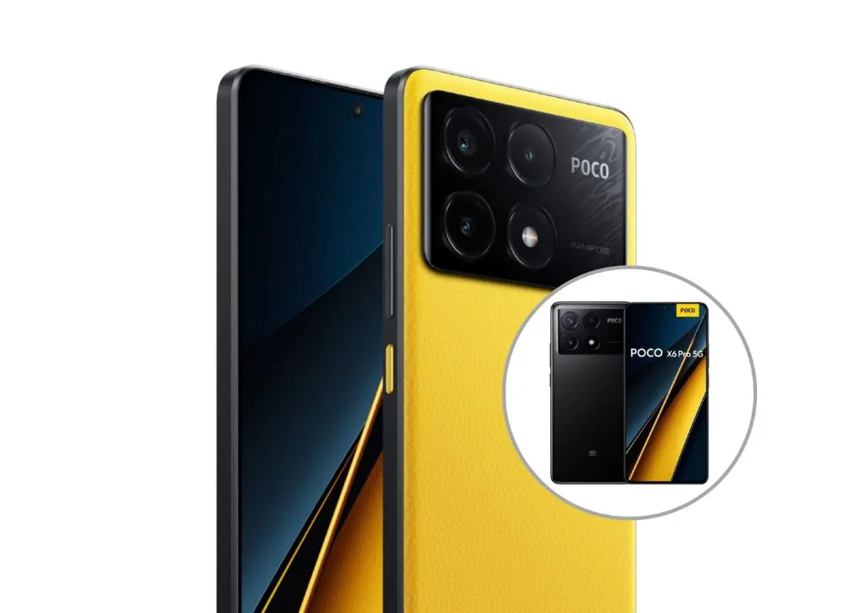 Xiaomi Poco X6 Pro incluye sistema operativo Android 14- Foto: Cortesía
