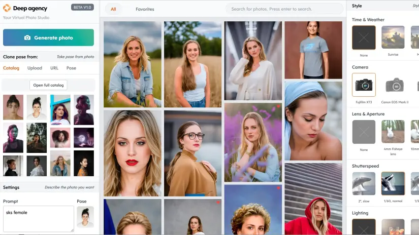 Así puedes sacar fotos de estudio fotográfico usando la IA
