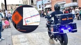AVISO; Lista de calles cerradas en Aguascalientes por el desfile del Día del Trabajo