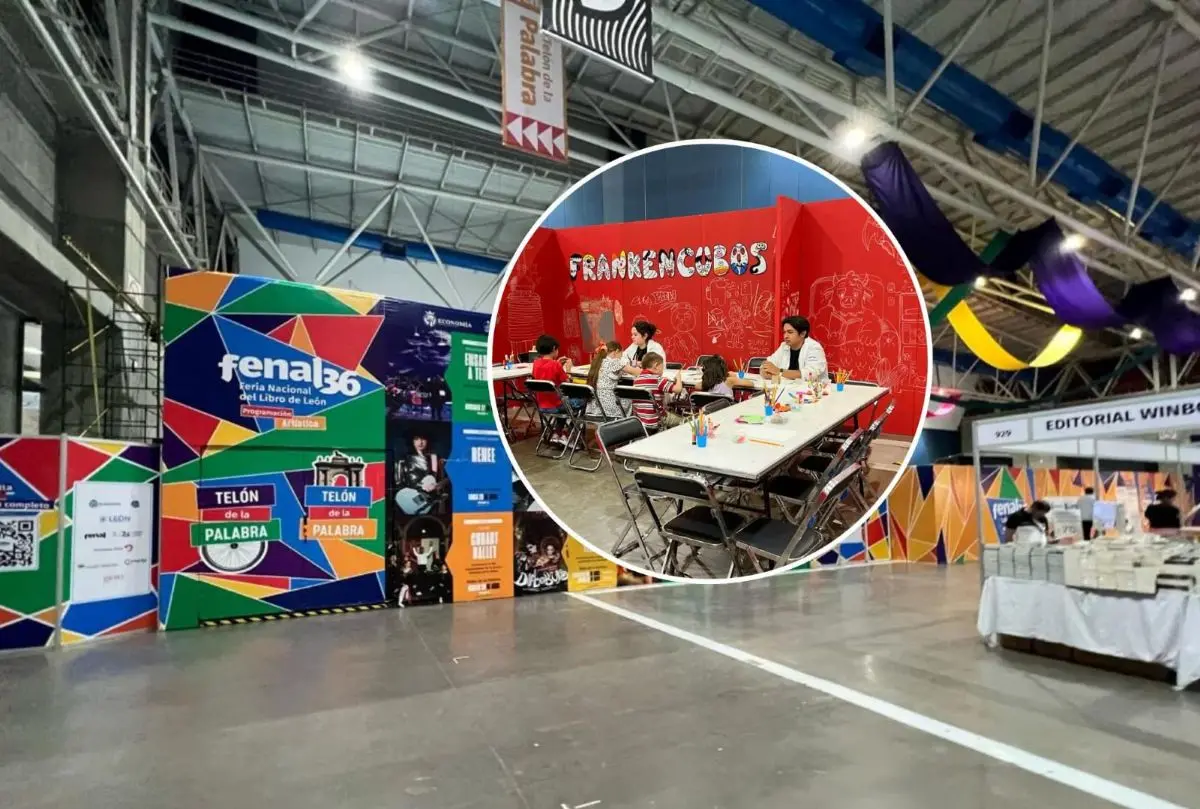 Feria del Libro de León, Guanajuato. Foto: Cortesía