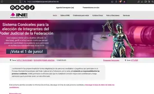 Elección Judicial 2025: con está pagina puedes conocer a los candidatos y la boleta