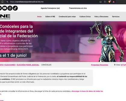 Elección Judicial 2025: con está pagina puedes conocer a los candidatos y la boleta