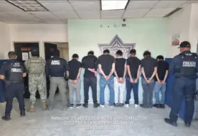 Marina rescata a persona secuestrada y detienen a 7 durante cateo en Cajeme, Sonora