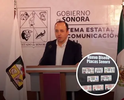 Así lucen las nuevas placas vehiculares en Sonora: este es su moderno diseño