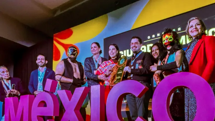 En el marco de la premiación Lo Mejor de México 2025. Foto: cortesía