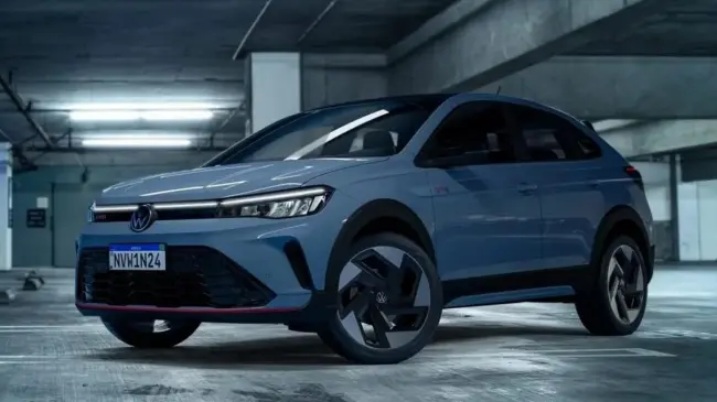 Así luce el nuevo Nivus GTS 2026. Foto: Volkswagen