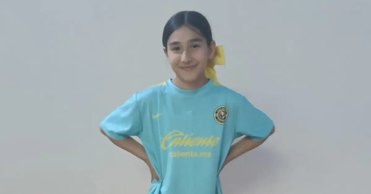 Hilary es la futbolista de once años que defiende con el corazón en el Nido Águila de Culiacán