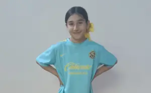 Hilary es la futbolista de once años que defiende con el corazón en el Nido Águila de Culiacán