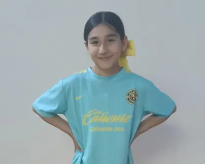 Hilary es la futbolista de once años que defiende con el corazón en el Nido Águila de Culiacán