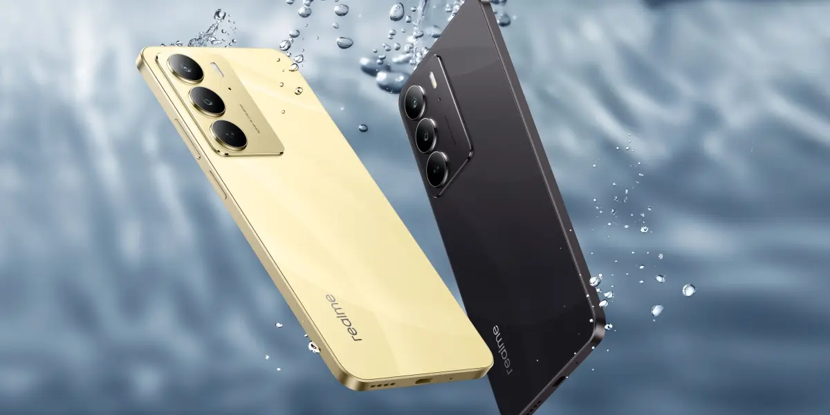 Estos son los detalles acerca del Realme C75, uno de los más resistentes del mercado. Foto: Realme.