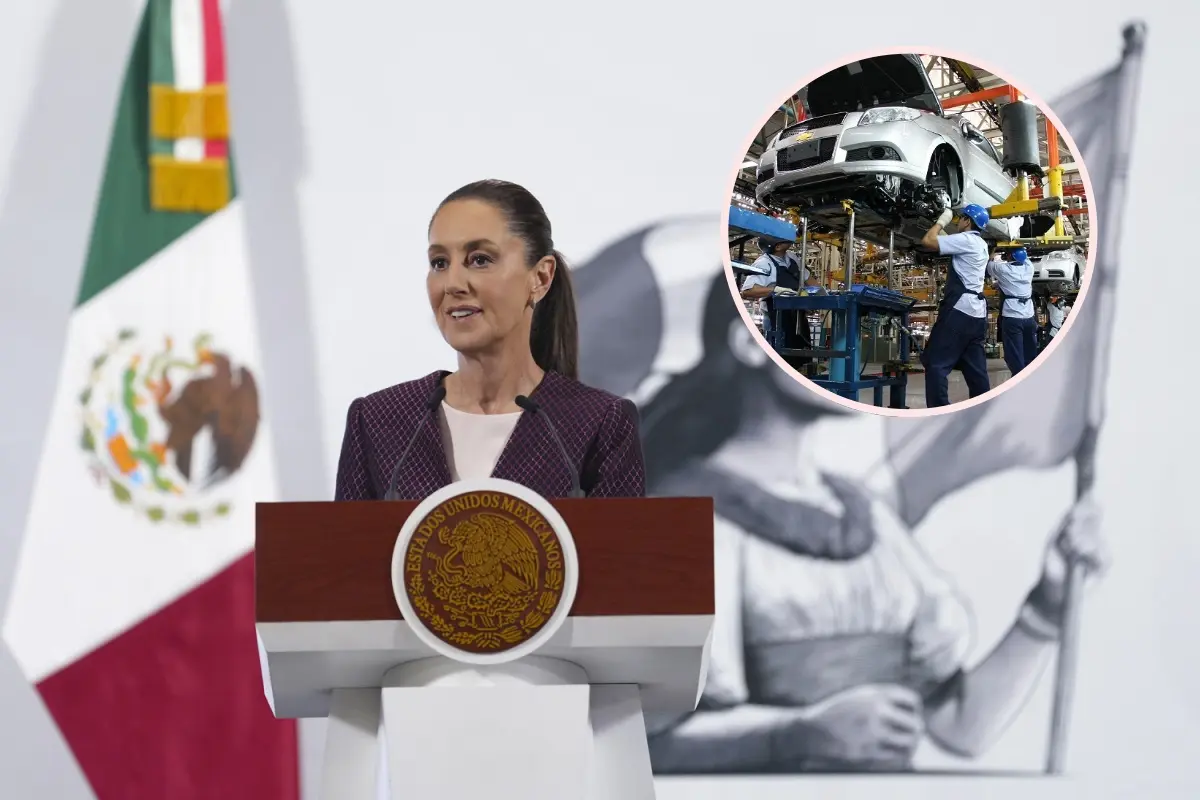 Los aranceles al sector automotriz han sido una de las principales preocupaciones del gobierno de Sheinbaum. Edición de foto: TBN