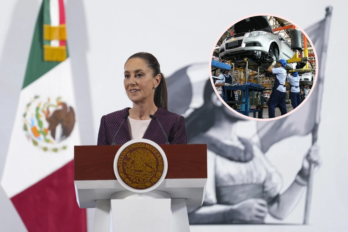 Los aranceles al sector automotriz han sido una de las principales preocupaciones del gobierno de Sheinbaum. Edición de foto: TBN
