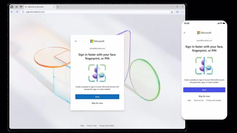 Microsoft elimina uso de contraseñas en las cuentas nuevas