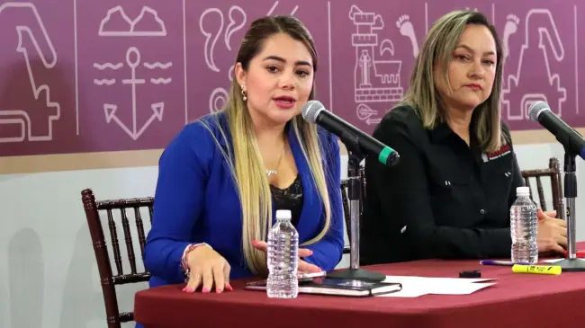 La directora de Programas Preventivos explicó la importancia de prevenirse. Foto: Gob. de Sinaloa