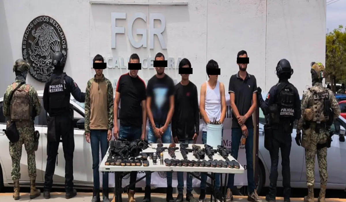 Detenidos en Navolato.