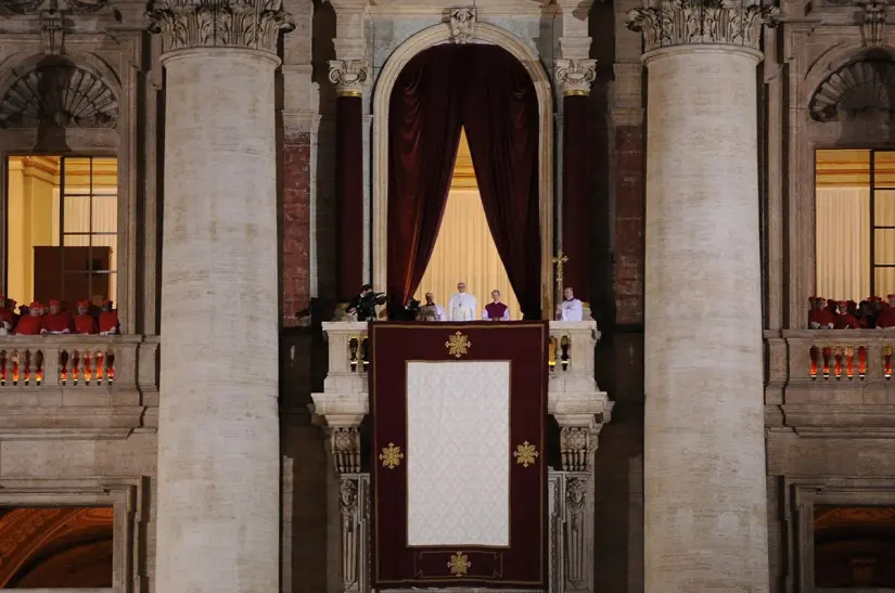 imagen recuadro Papa Francisco siendo elegido en el año 20213 Foto: Wikipedia