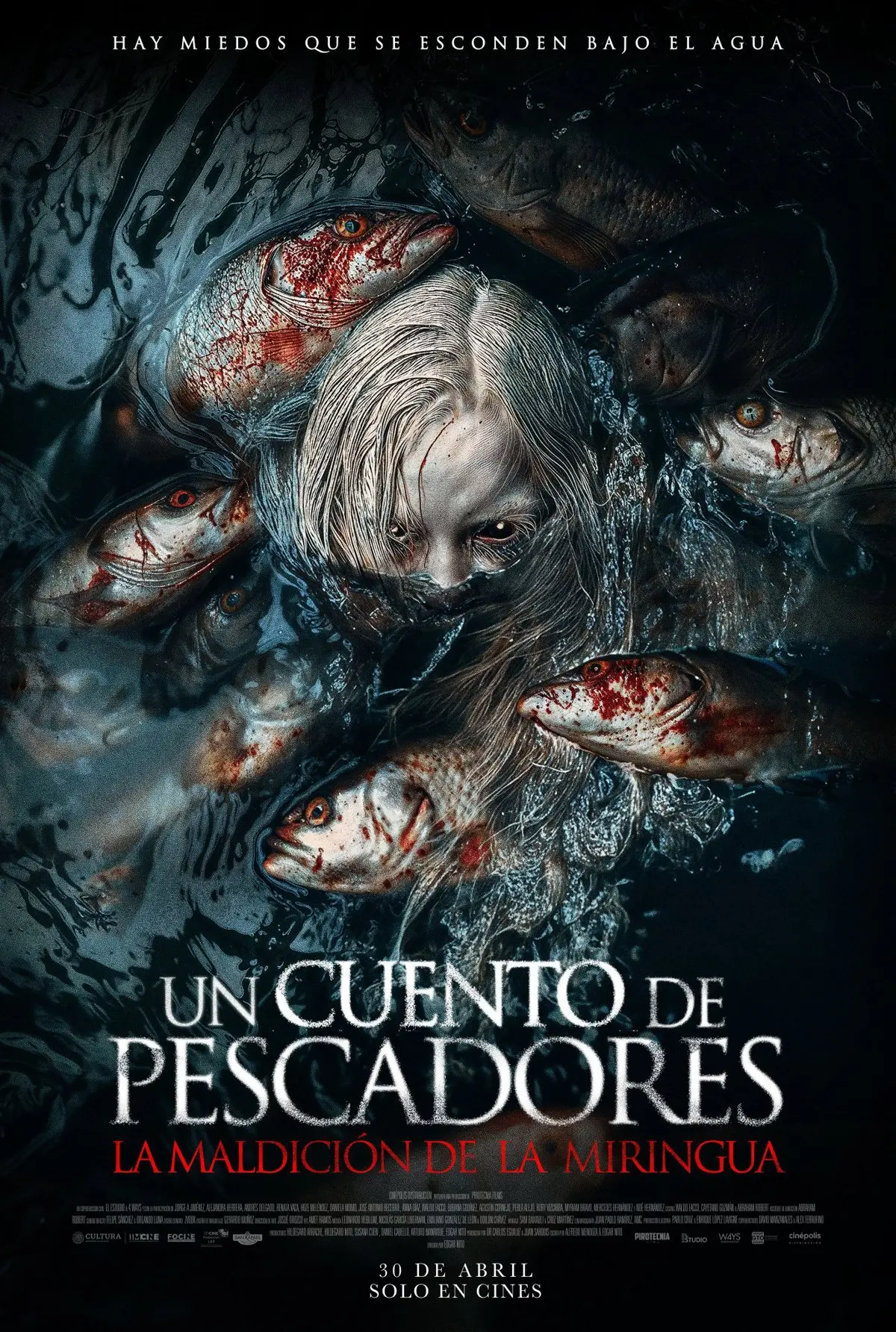 Portada oficial del la cinta Un cuento de pescadores